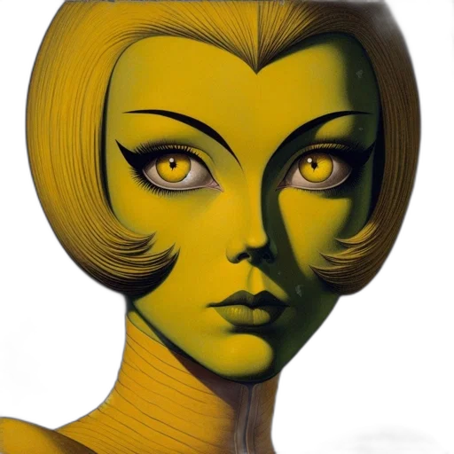 mask, face, robot, creature transparent PNG cut-out