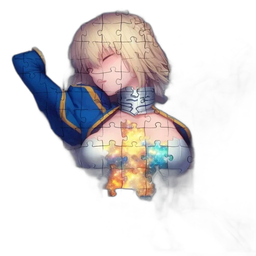weapon, jacket, sword, face transparent PNG cut-out