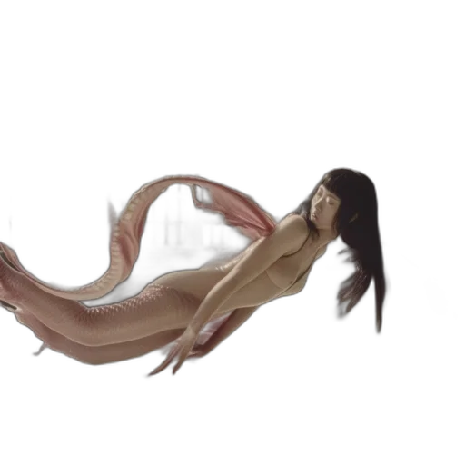 creature, hair, dragon, animal transparent PNG cut-out
