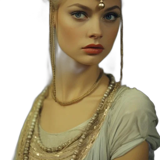 jewelry, crown, staff, face transparent PNG cut-out