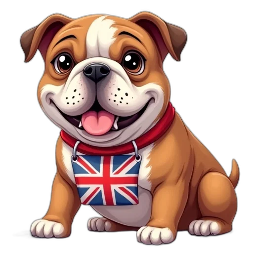 animal, cartoon, photorealistic, english transparent PNG cut-out