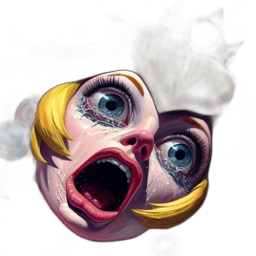 mask, face, creature, robot transparent PNG cut-out