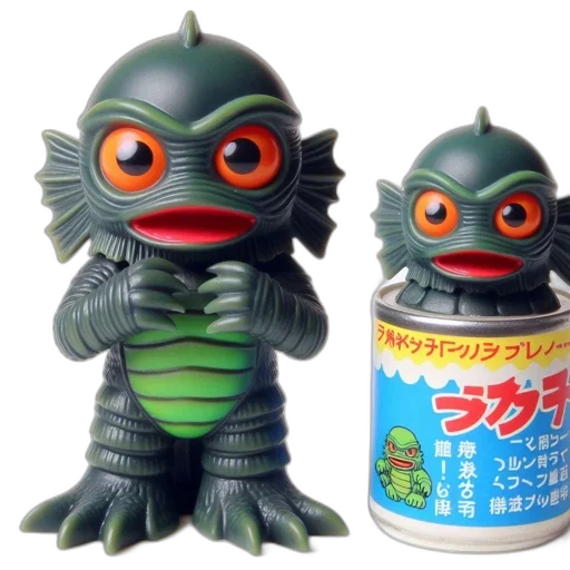 creature, 3d render, underwater, outer space transparent PNG cut-out