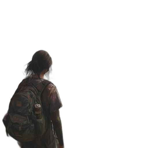jacket, weapon, animal, staff transparent PNG cut-out