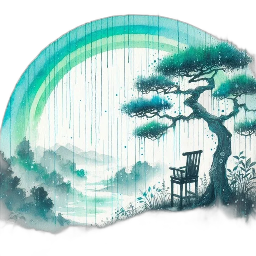 umbrella, tree, furniture, dress transparent PNG cut-out