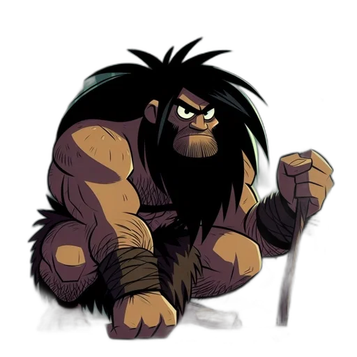 animal, staff, concept art, cartoon transparent PNG cut-out