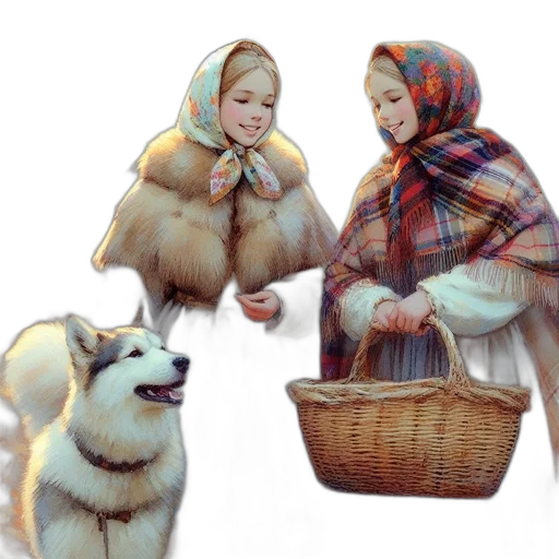 animal, oil painting, photorealistic, concept art transparent PNG cut-out