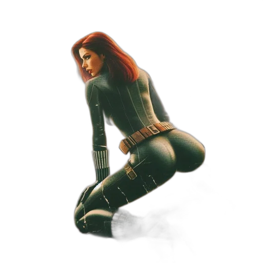 comic book art, concept art, fantasy art, 3d render transparent PNG cut-out