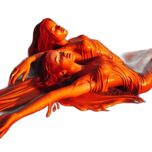 dress, photorealistic, concept art, oil painting transparent PNG cut-out