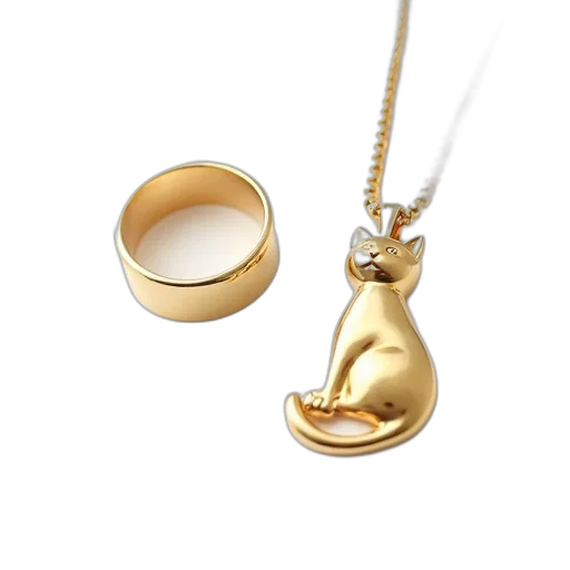 jewelry, 3d render, gold, ring transparent PNG cut-out