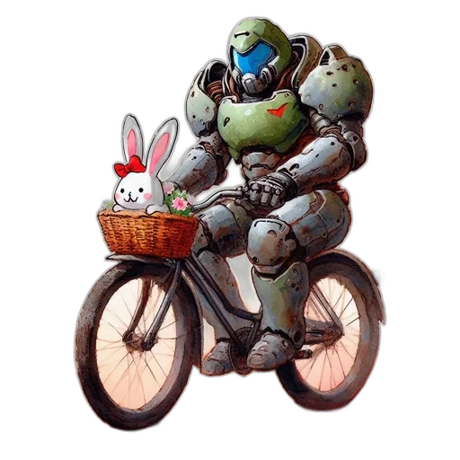 robot, animal, creature, concept art transparent PNG cut-out