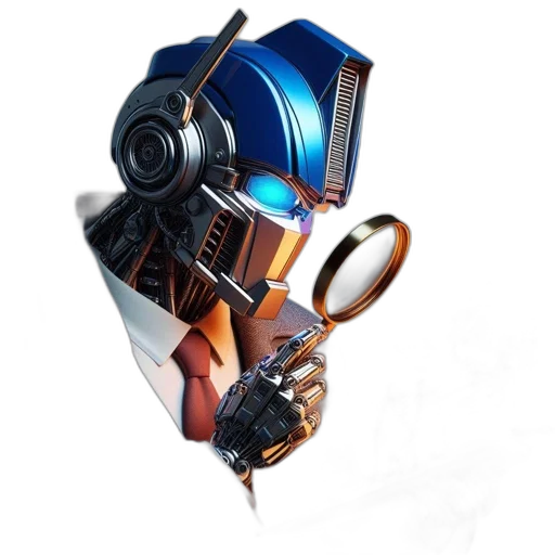 robot, mask, weapon, jewelry transparent PNG cut-out
