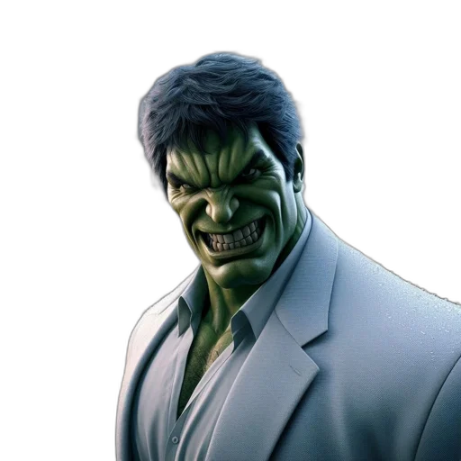 face, 3d render, comic book art, concept art transparent PNG cut-out