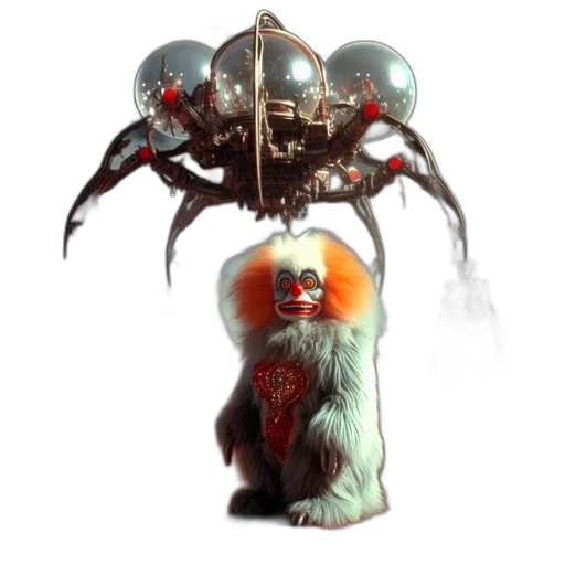 creature, staff, robot, concept art transparent PNG cut-out