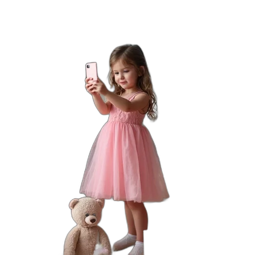 dress, creature, photorealistic, 3d render transparent PNG cut-out