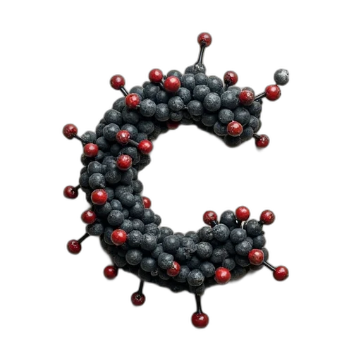 crown, jewelry, 3d render, carbon transparent PNG cut-out