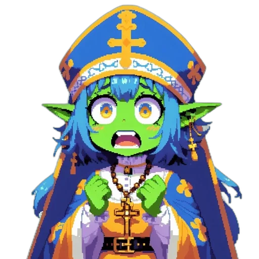 staff, crown, dragon, face transparent PNG cut-out