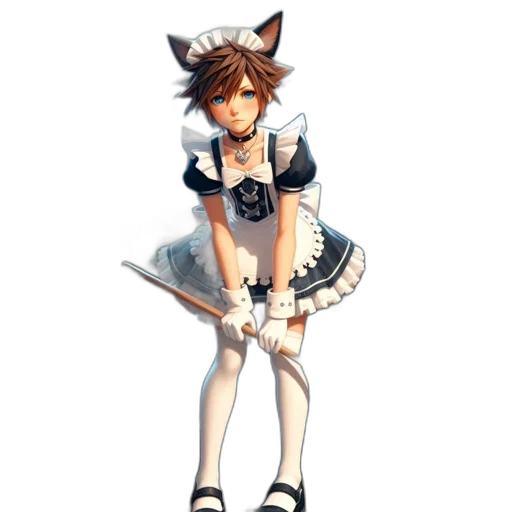 staff, dress, weapon, animal transparent PNG cut-out
