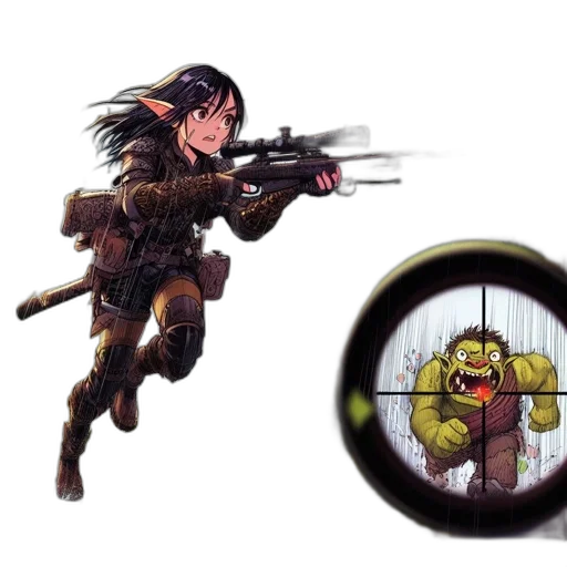 weapon, concept art, pixel art, anime transparent PNG cut-out
