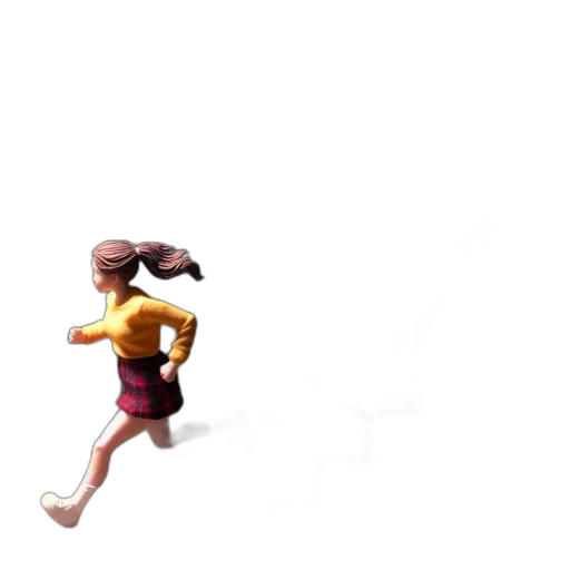 dress, hair, robot, creature transparent PNG cut-out