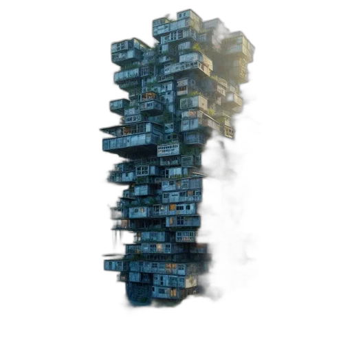 building, robot, furniture, weapon transparent PNG cut-out