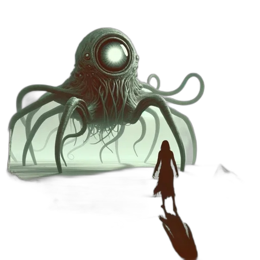 creature, animal, robot, hair transparent PNG cut-out