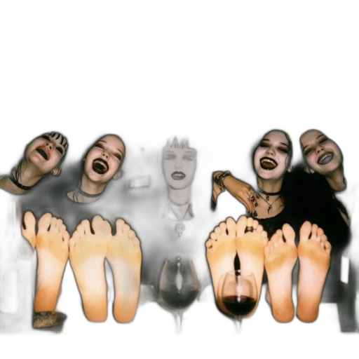 shoes, mask, concept art, 3d render transparent PNG cut-out