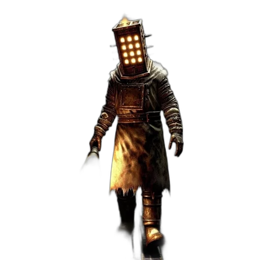 robot, mask, staff, sword transparent PNG cut-out