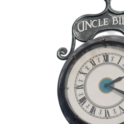 black, white, clock, roman transparent PNG cut-out