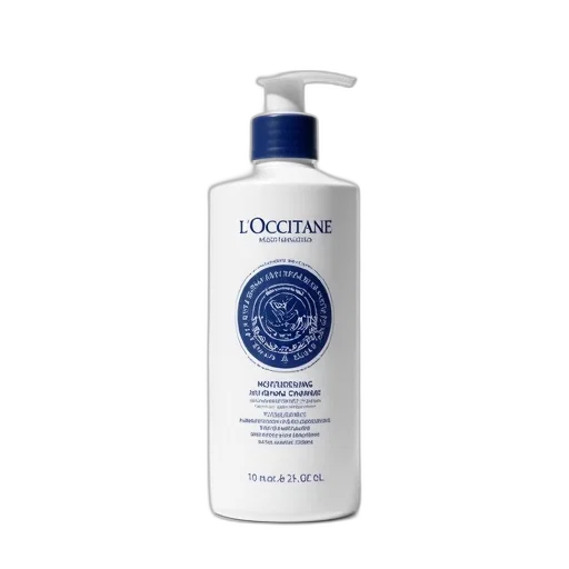 bottle, white, occitane, moisturizing transparent PNG cut-out