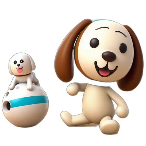 animal, 3d render, concept art, cartoon transparent PNG cut-out