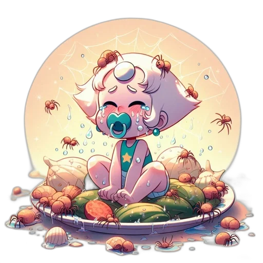 food, creature, concept art, pixel art transparent PNG cut-out