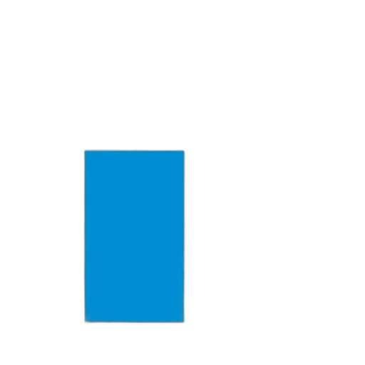 staff, robot, pixel art, blue transparent PNG cut-out