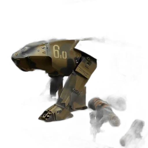 robot, weapon, creature, dragon transparent PNG cut-out