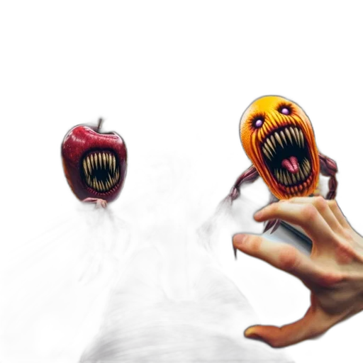 mask, creature, face, concept art transparent PNG cut-out