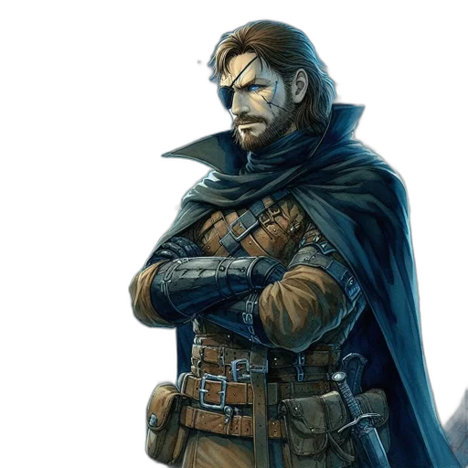 jacket, concept art, fantasy art, comic book art transparent PNG cut-out
