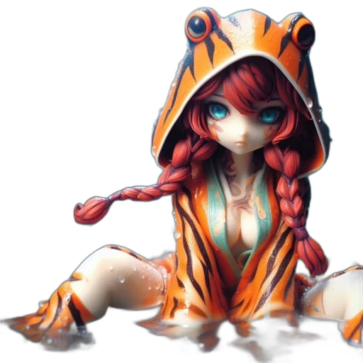 creature, dress, fantasy art, concept art transparent PNG cut-out