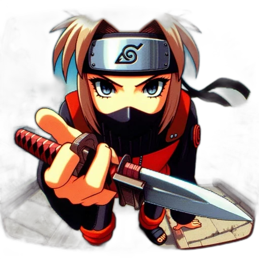 weapon, sword, staff, anime transparent PNG cut-out