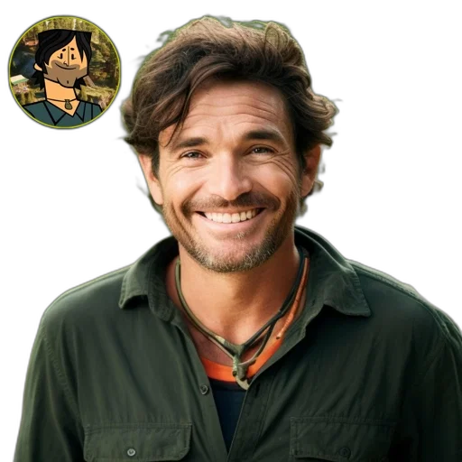 face, staff, animal, jacket transparent PNG cut-out