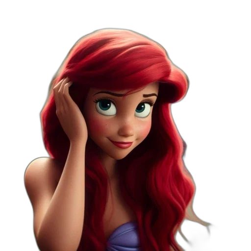 hair, face, crown, dress transparent PNG cut-out