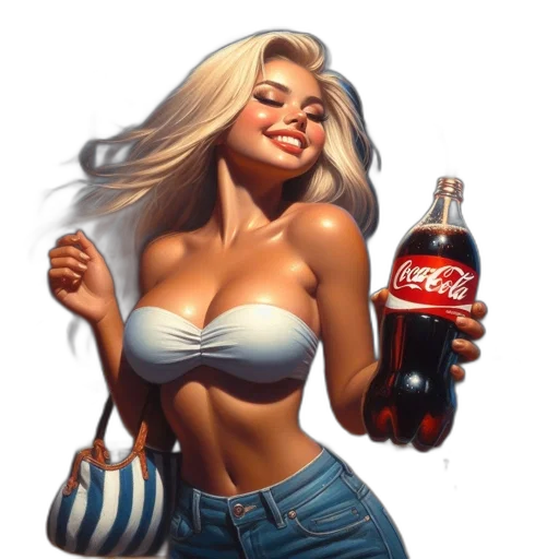 bottle, food, photorealistic, oil painting transparent PNG cut-out