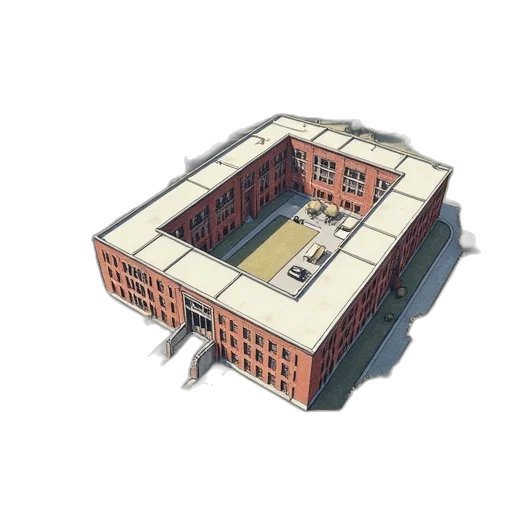 building, furniture, 3d render, concept art transparent PNG cut-out