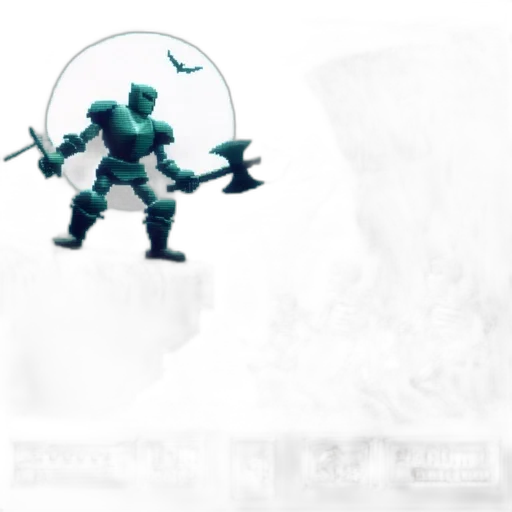 weapon, robot, mask, sword transparent PNG cut-out