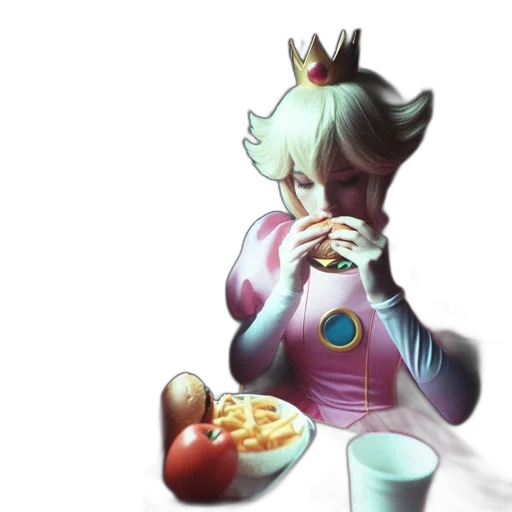 food, crown, robot, staff transparent PNG cut-out