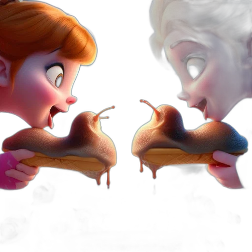 food, shoes, concept art, 3d render transparent PNG cut-out