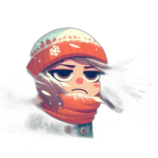 hat, staff, face, mask transparent PNG cut-out