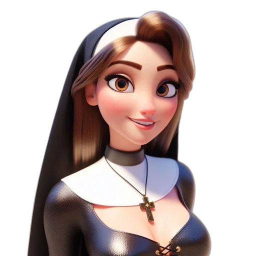 dress, crown, face, jewelry transparent PNG cut-out