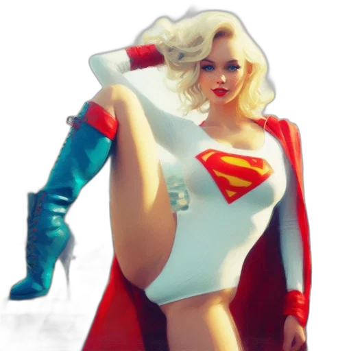 comic book art, concept art, fantasy art, photorealistic transparent PNG cut-out