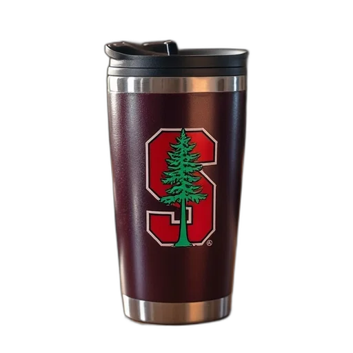 stanford, logo, 16oz, stainless transparent PNG cut-out