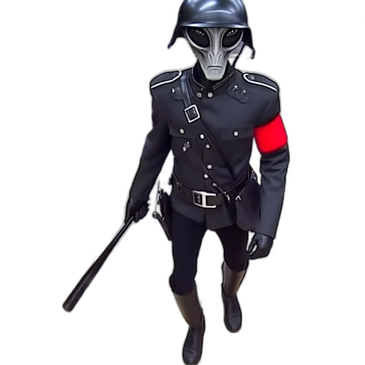 staff, weapon, jacket, mask transparent PNG cut-out
